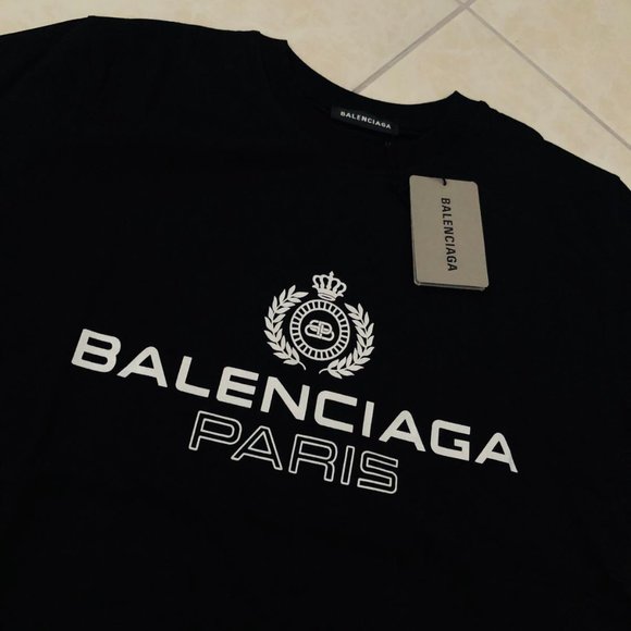 Balenciaga Shirts Black Men Tshirt Poshmark